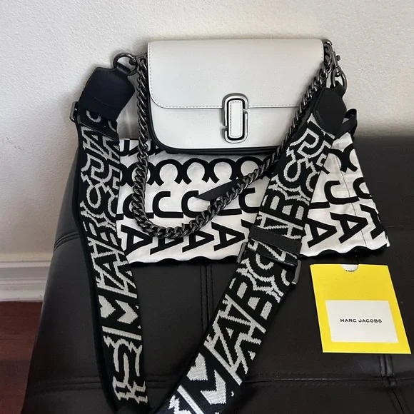 NWOT Marc Jacobs The J Mini Leather Colorblock Handbag - Picture 14 of 17